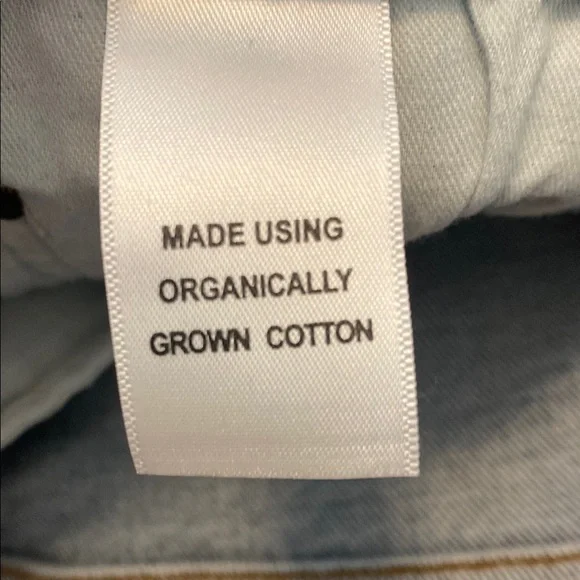 Agolde Nico HighWaist ButtonFly Distressed Jeans A093D-3002 Organic Cotton. 28 - Picture 12 of 15